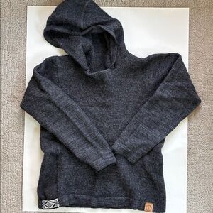 Paka Alpaca Blend Hoodie Grey *read description*
